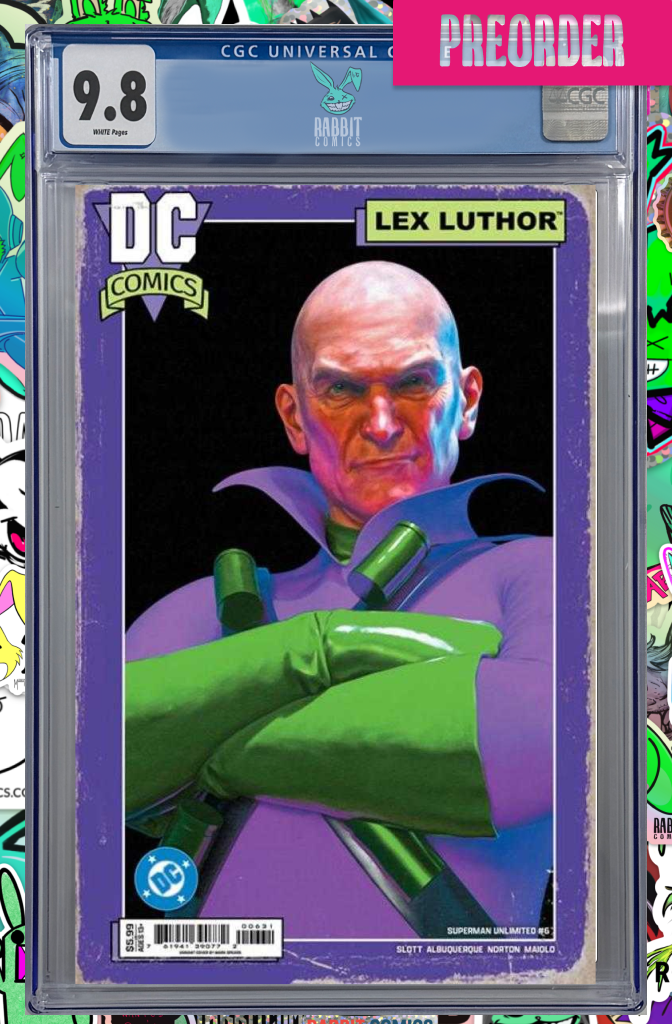 Superman Unlimited #6 Cover B Mark Spears Card Stock Variant | CGC 9.8 | PREORDER