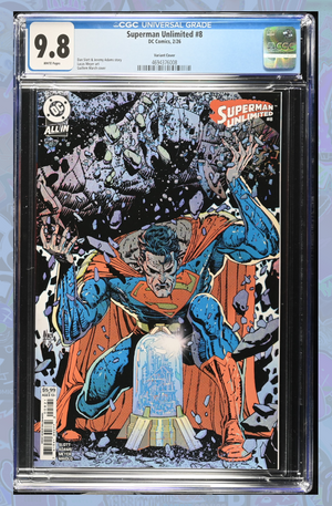 Superman Unlimited #8 Cover B Guillem March Card Stock Variant | CGC 9.8