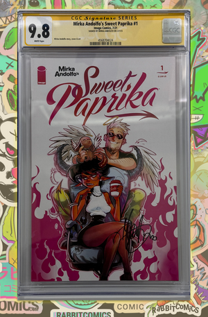 SWEET PAPRIKA #1 | COVER A | SIGNED MIRKA ANDOLFO | CGC SS 9.8