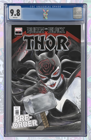 Queen In Black: Thor #1 Peach Momoko Variant | CGC 9.8 | PREORDER