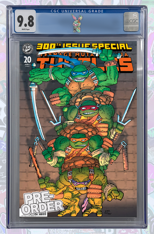 Teenage Mutant Ninja Turtles #20 | Frank Miller Cover C | CGC 9.8 | PREORDER