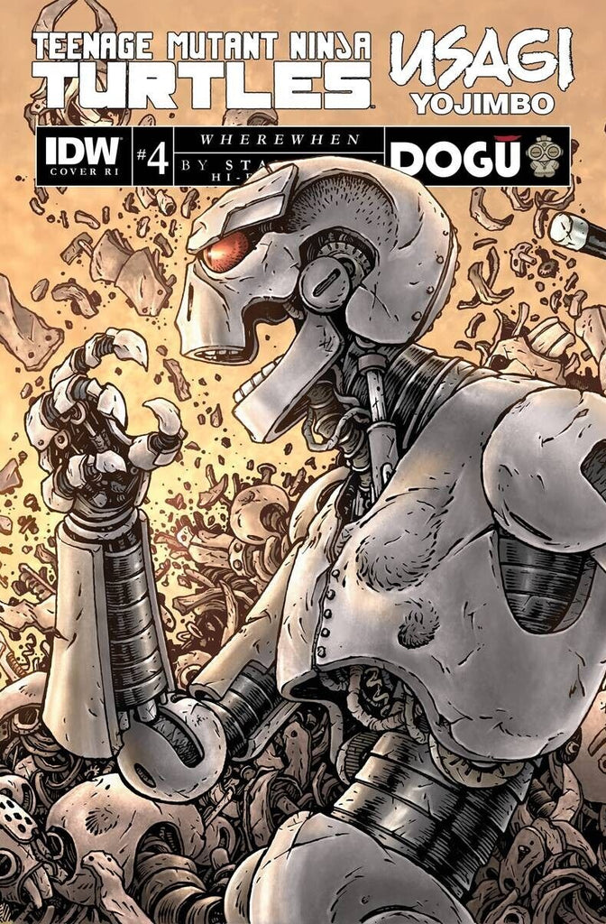 TMNT USAGI YOJIMBO WHEREWHEN #4 | 1:50 Ratio Variant