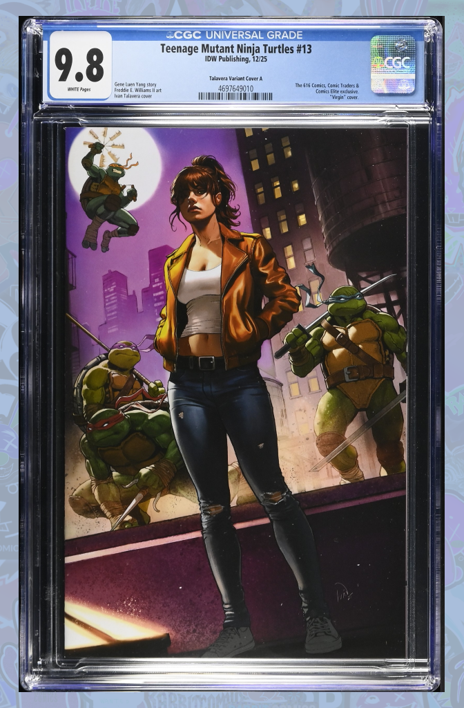 Teenage Mutant Ninja Turtles #13 | Ivan Talavera Full Variant | CGC 9.8