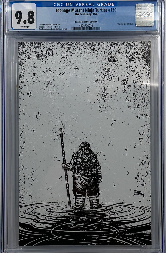 Teenage Mutant Ninja Turtles #150 | 1:50 Incentive Ratio | CGC 9.8