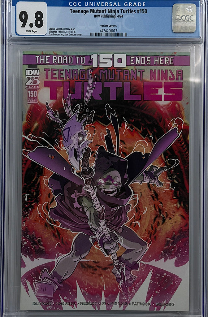 Teenage Mutant Ninja Turtles #150 | Variant C (Duncan) | CGC 9.8