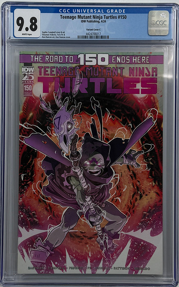 Teenage Mutant Ninja Turtles #150 | Variant C (Duncan) | CGC 9.8