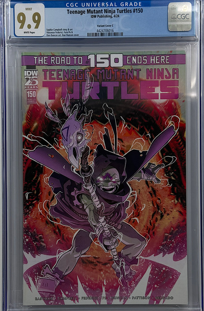 Teenage Mutant Ninja Turtles #150 | Variant C (Duncan) | CGC 9.9