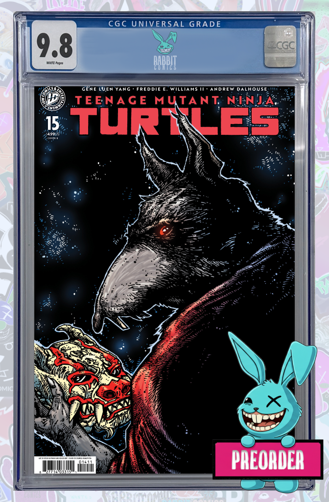 Teenage Mutant Ninja Turtles #15 Variant B (Eastman & Bishop) | CGC 9.8