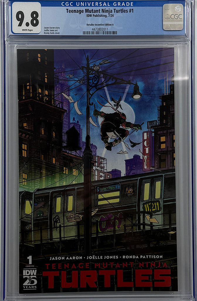 Teenage Mutant Ninja Turtles (2024) #1 | 1:25 RATIO VARIANT (EARLS) | CGC 9.8