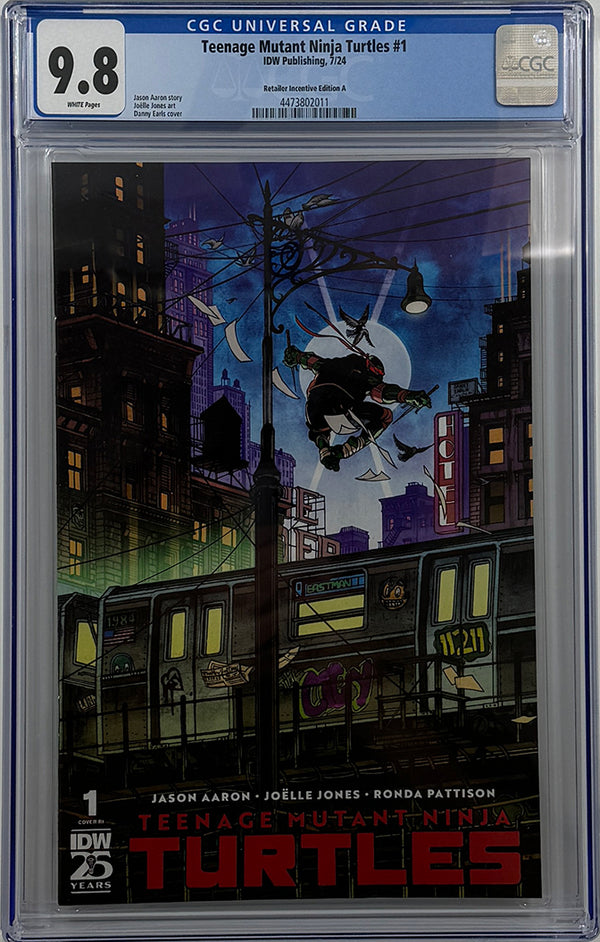 Teenage Mutant Ninja Turtles (2024) #1 | 1:25 RATIO VARIANT (EARLS) | CGC 9.8