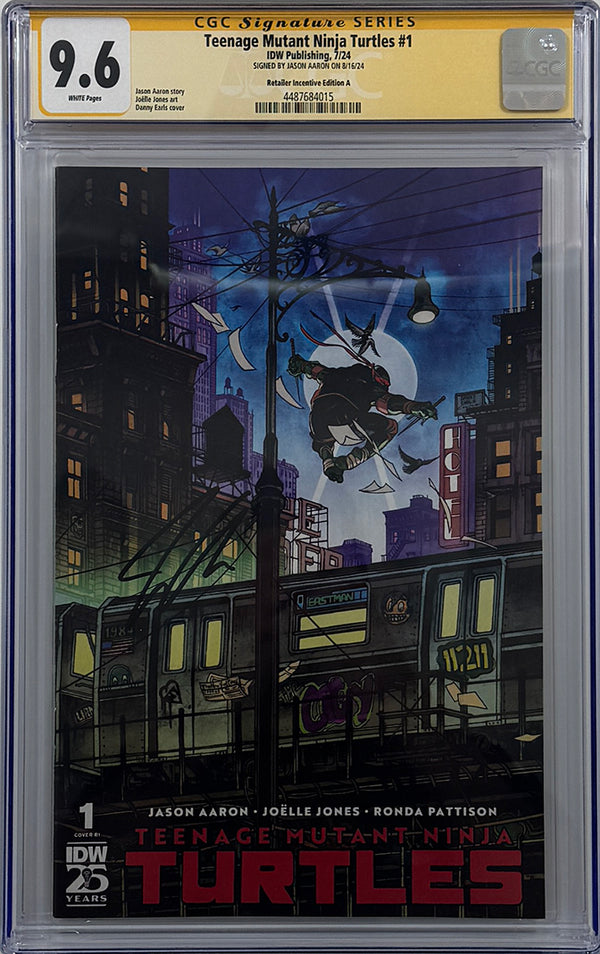 Teenage Mutant Ninja Turtles (2024) #1 | 1:25 RATIO VARIANT (EARLS) | CGC SS 9.6