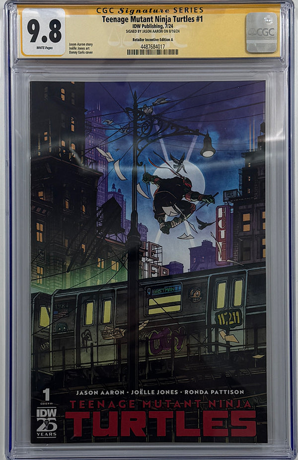 Teenage Mutant Ninja Turtles (2024) #1 | 1:25 RATIO VARIANT (EARLS) | CGC SS 9.8