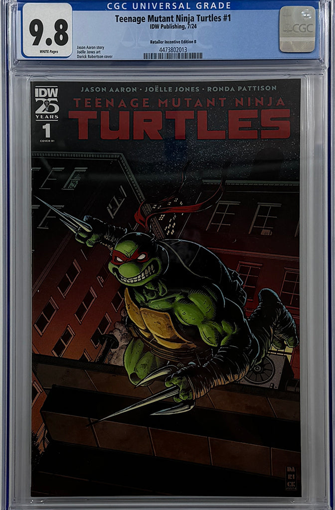 Teenage Mutant Ninja Turtles (2024) #1 | 1:50 RATIO VARIANT (Robertson) | CGC 9.8