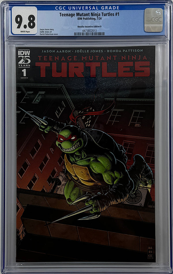 Teenage Mutant Ninja Turtles (2024) #1 | 1:50 RATIO VARIANT (Robertson) | CGC 9.8