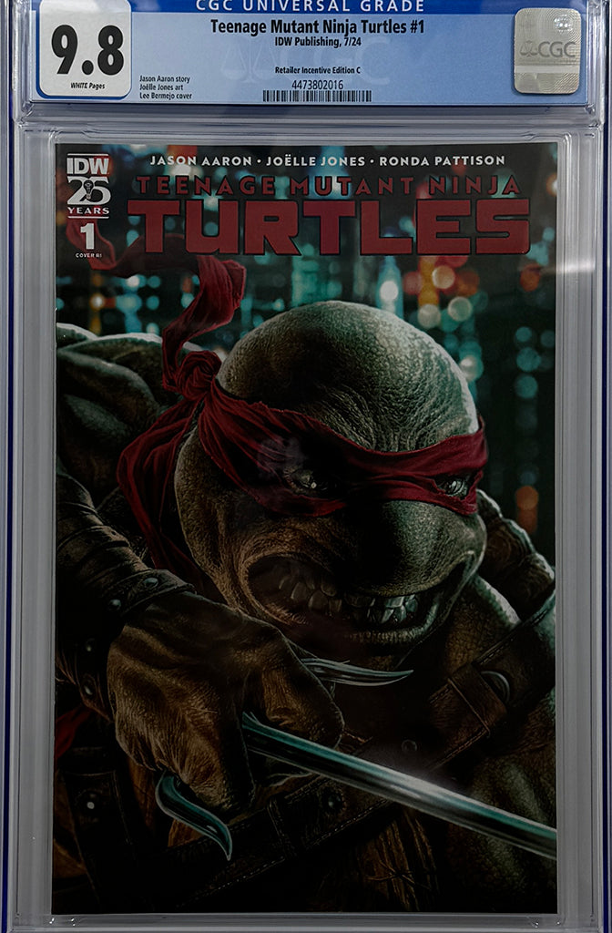 Teenage Mutant Ninja Turtles (2024) #1 | 1:75 RATIO VARIANT (Bermejo) | CGC 9.8