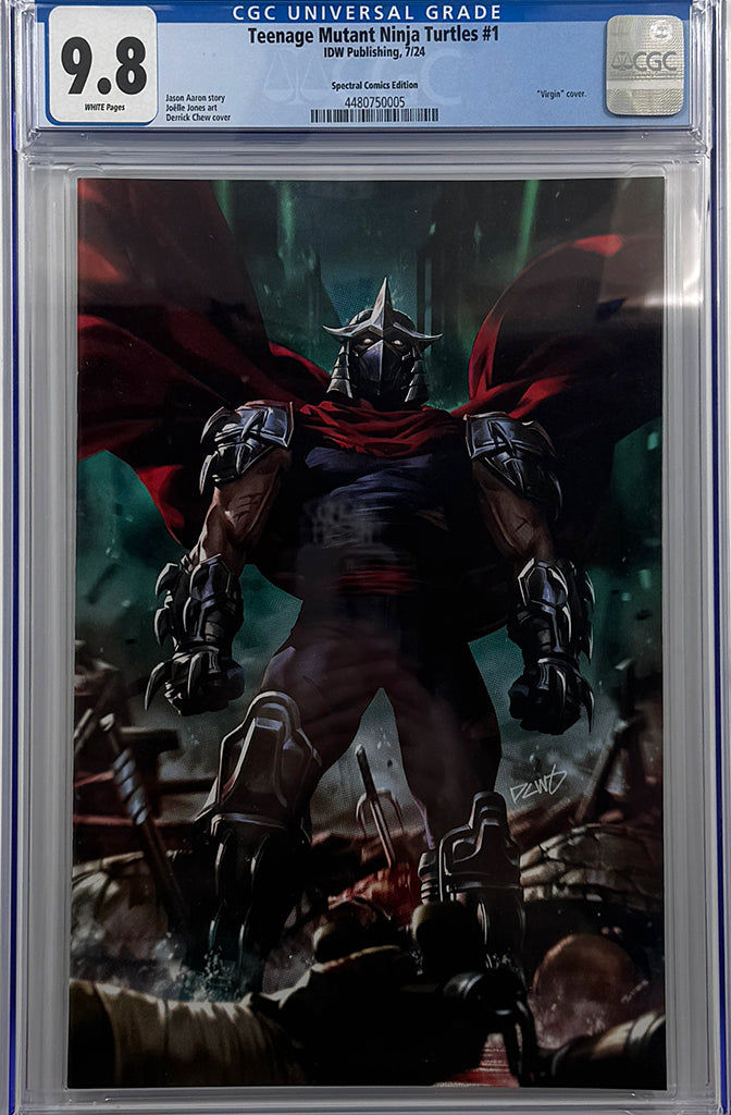 Teenage Mutant Ninja Turtles #1 | Derrick Chew Virgin Variant | CGC 9.8