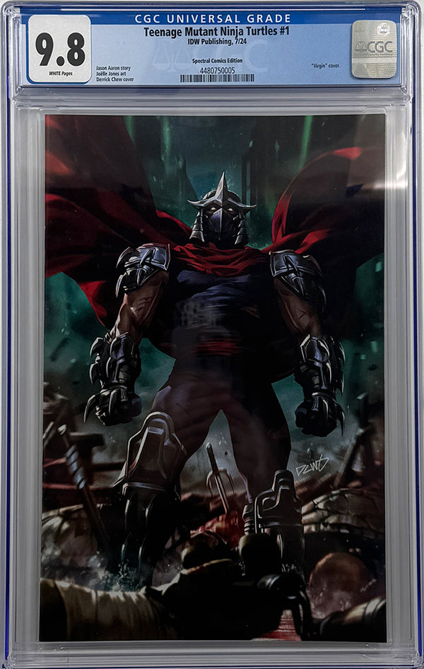 Teenage Mutant Ninja Turtles #1 | Derrick Chew Virgin Variant | CGC 9.8