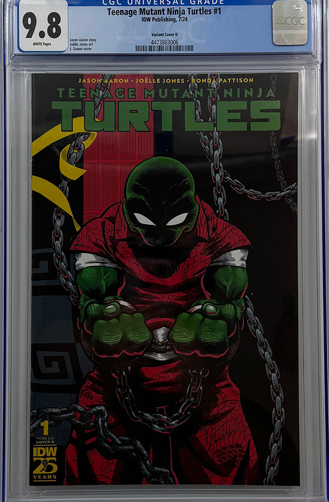 Teenage Mutant Ninja Turtles (2024) #1 | Cover D (Gonzo) | CGC 9.8