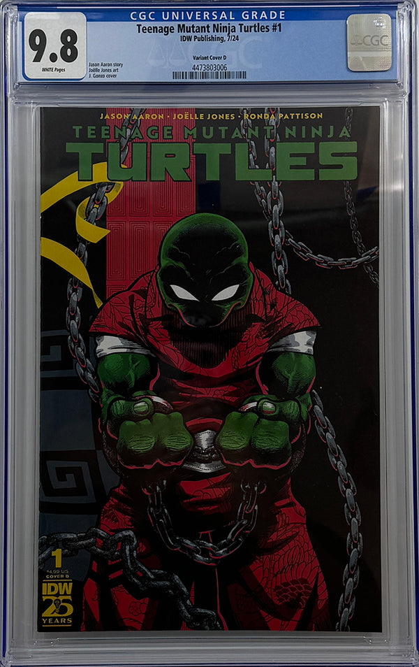 Teenage Mutant Ninja Turtles (2024) #1 | Cover D (Gonzo) | CGC 9.8