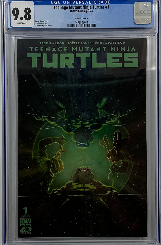 Teenage Mutant Ninja Turtles (2024) #1 | Cover F (Campbell) | CGC 9.8