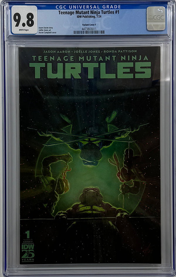 Teenage Mutant Ninja Turtles (2024) #1 | Cover F (Campbell) | CGC 9.8