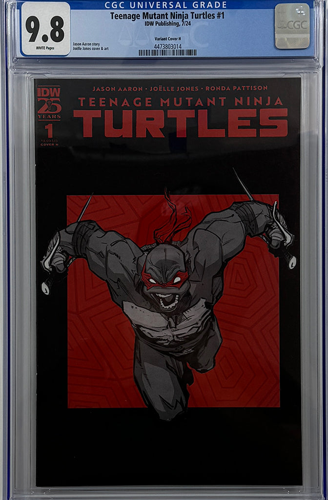 Teenage Mutant Ninja Turtles (2024) #1 | Cover H (JONES) | CGC 9.8
