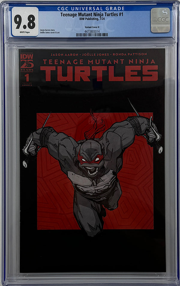 Teenage Mutant Ninja Turtles (2024) #1 | Cover H (JONES) | CGC 9.8