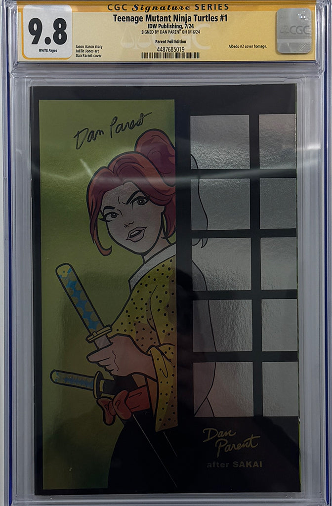 Teenage Mutant Ninja Turtles (2024) #1 | Dan Parent Foil Variant | CGC SS 9.8