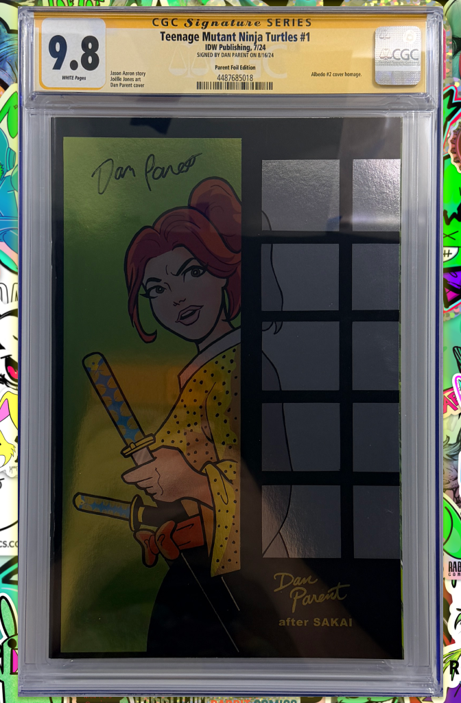 Teenage Mutant Ninja Turtles (2024) #1 | Dan Parent Foil Variant | CGC SS 9.8