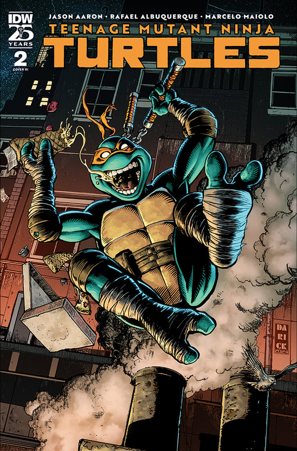 Teenage Mutant Ninja Turtles (2024) #2 | DARICK ROBERTSON 1:50 RATIO VARIANT