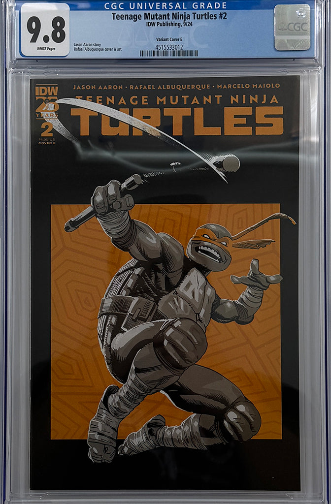 Teenage Mutant Ninja Turtles (2024) #2 | COVER D  RAFAEL ALBUQUERQUE | CGC 9.8