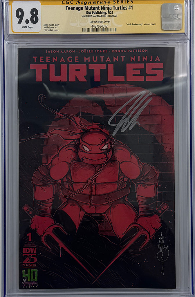 Teenage Mutant Ninja Turtles (2024) #1 | 40th Anniversary Variant (Talbot) | CGC SS 9.8