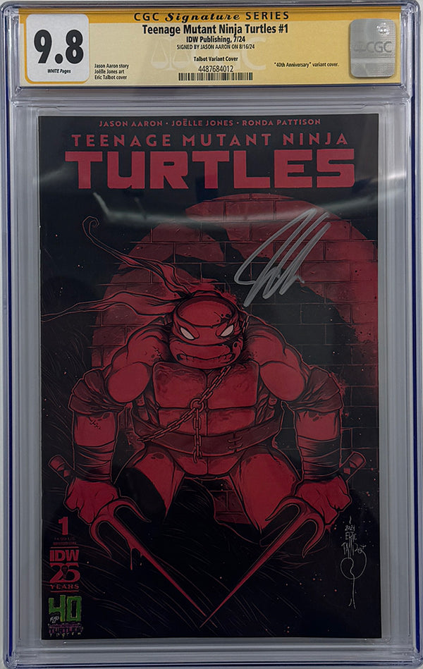 Teenage Mutant Ninja Turtles (2024) #1 | 40th Anniversary Variant (Talbot) | CGC SS 9.8