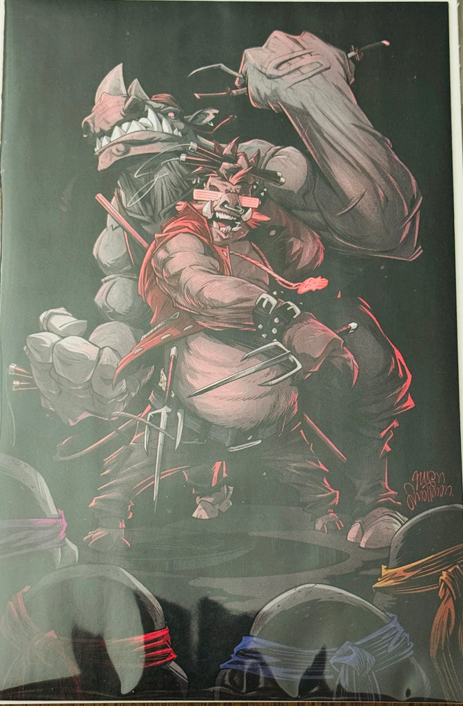 Teenage Mutant Ninja Turtles #4 | Ryan Smallman Megacon 2025 Black Variant