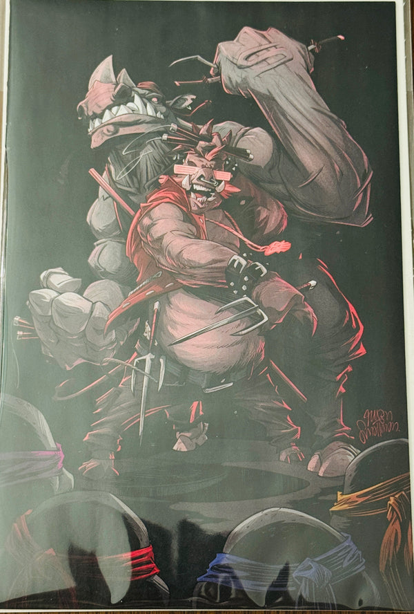 Teenage Mutant Ninja Turtles #4 | Ryan Smallman Megacon 2025 Black Variant