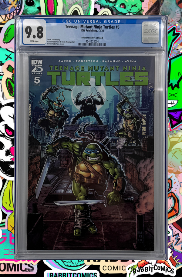 Teenage Mutant Ninja Turtles (2024) #5 | 1:50 RATIO VARIANT | CGC 9.8