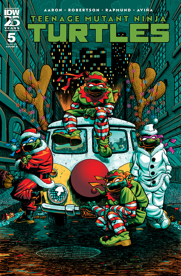 Teenage Mutant Ninja Turtles (2024) #5 | Variant D (J. Gonzo) | PREORDER