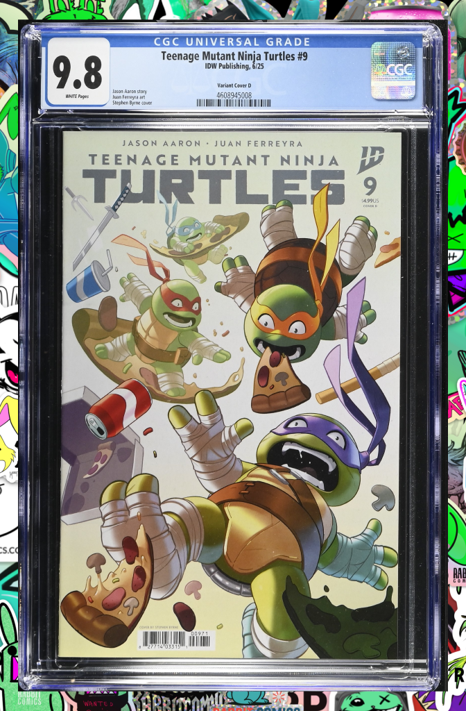 Teenage Mutant Ninja Turtles #9 | Variant D (Byrne) | CGC 9.8