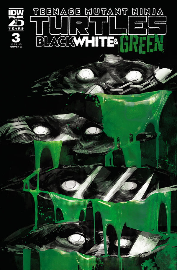 Teenage Mutant Ninja Turtles: Black, White, and Green #3 | Cover A Jock