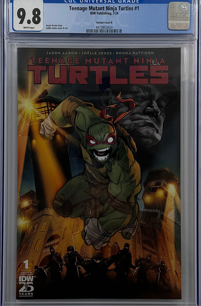 Teenage Mutant Ninja Turtles (2024) #1 | Cover B (Jones) | CGC 9.8