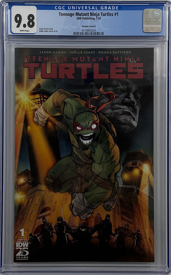 Teenage Mutant Ninja Turtles (2024) #1 | Cover B (Jones) | CGC 9.8