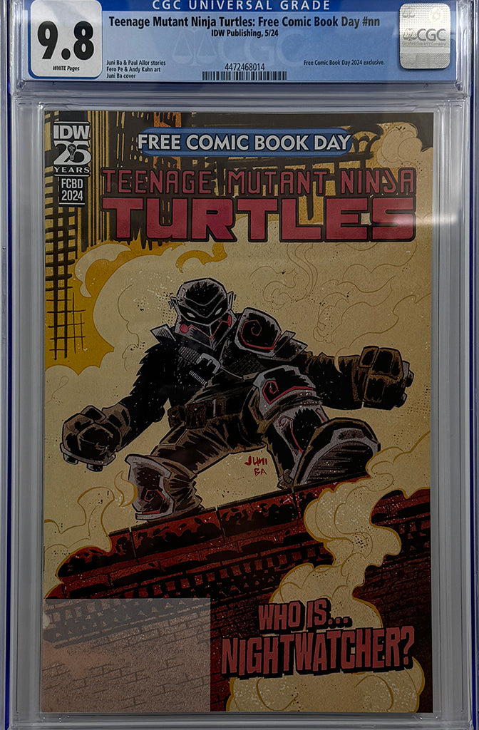 FCBD 2024 TEENAGE MUTANT NINJA TURTLES | CGC 9.8