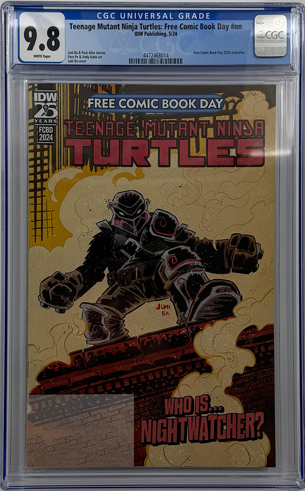 FCBD 2024 TEENAGE MUTANT NINJA TURTLES | CGC 9.8