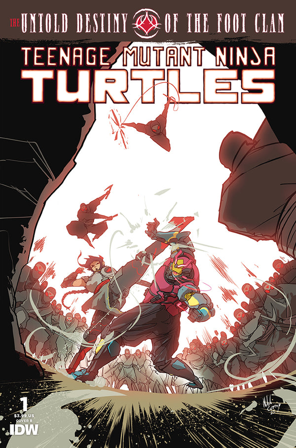 Teenage Mutant Ninja Turtles: The Untold Destiny of the Foot Clan #1 | Variant B