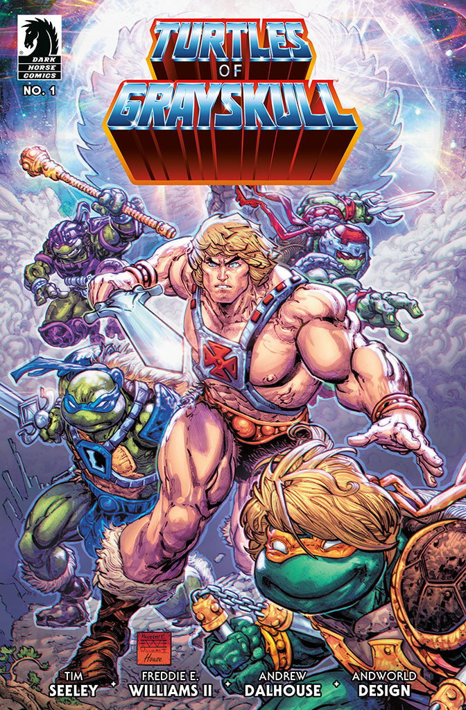Masters of the Universe/Teenage Mutant Ninja Turtles: Turtles of Grayskull #1 | CVR A  (Freddie Williams II)