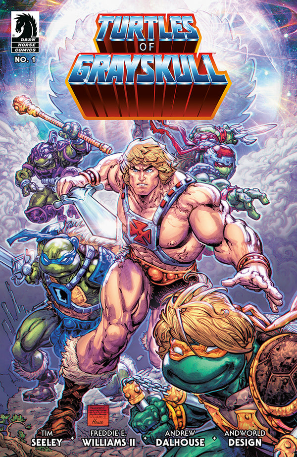 Masters of the Universe/Teenage Mutant Ninja Turtles: Turtles of Grayskull #1 | CVR A  (Freddie Williams II)