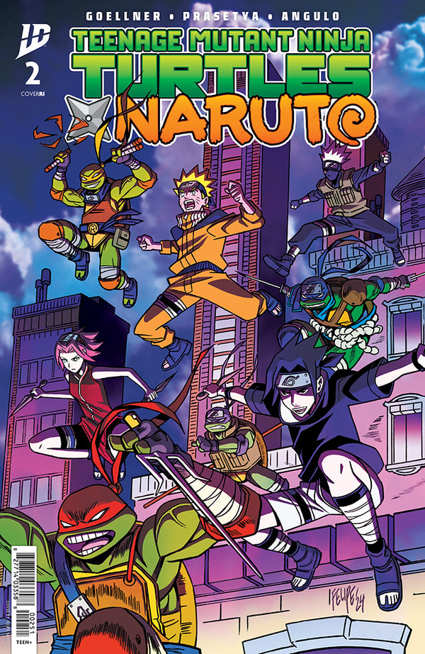 Teenage Mutant Ninja Turtles x Naruto #2 | 1:25 RATIO VARIANT | PREORDER