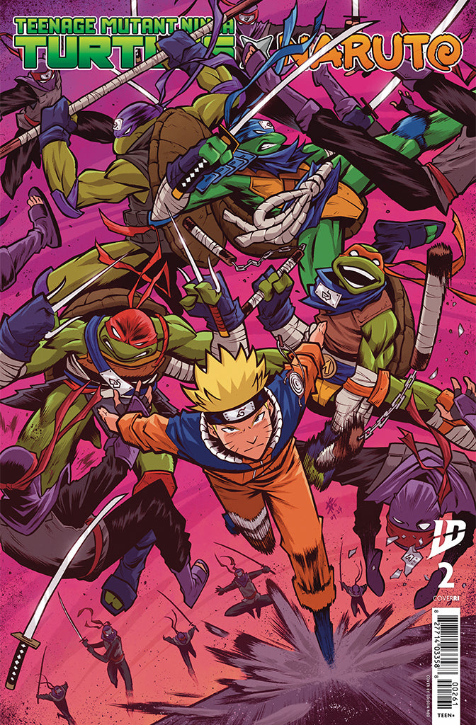 Teenage Mutant Ninja Turtles x Naruto #2 | 1:50 RATIO VARIANT