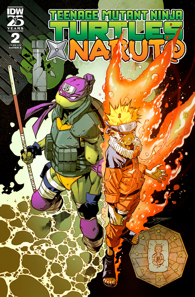 Teenage Mutant Ninja Turtles x Naruto #2 | Cover A (Jiménez)