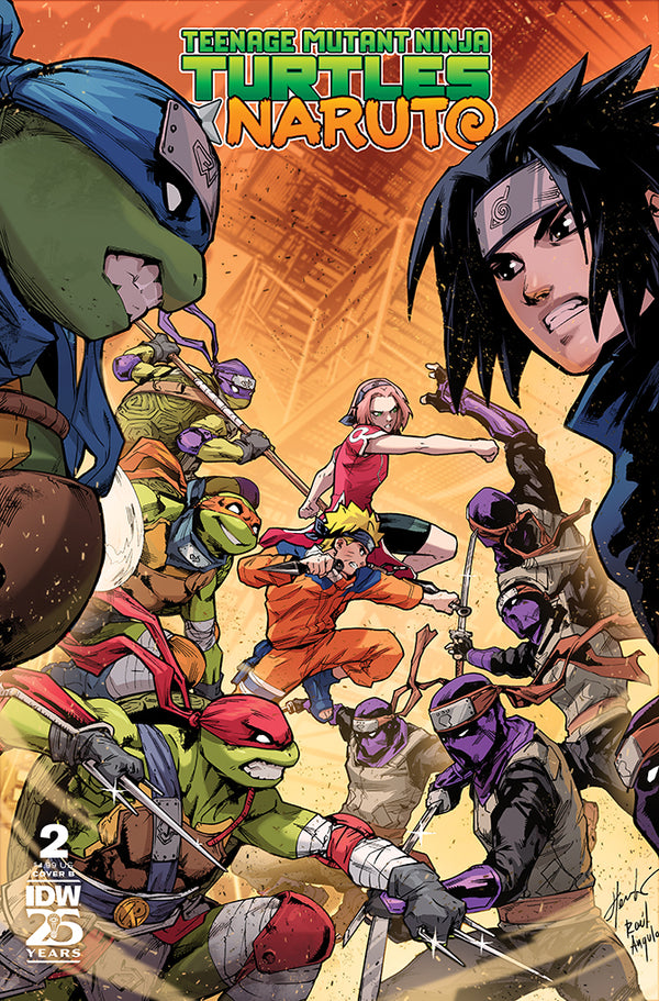 Teenage Mutant Ninja Turtles x Naruto #2 | Variant B (Prasetya) | PREORDER